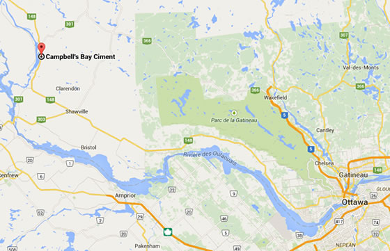 Our location on Google Maps